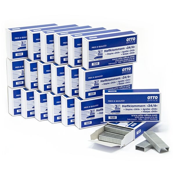 OTTO Office 20 pakken nietjes �24/6�