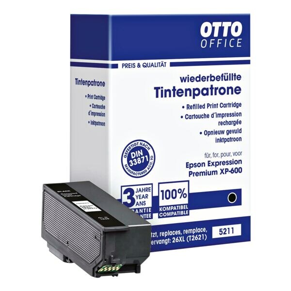OTTO Office Inktpatroon vervangt Epson T2621 XL