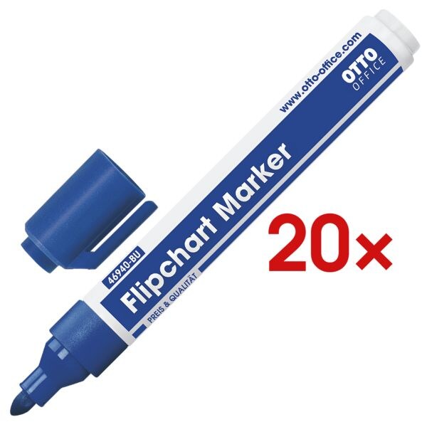 OTTO Office 20x Flipchart Marker OTTO Office 20x Flipchart Marker
