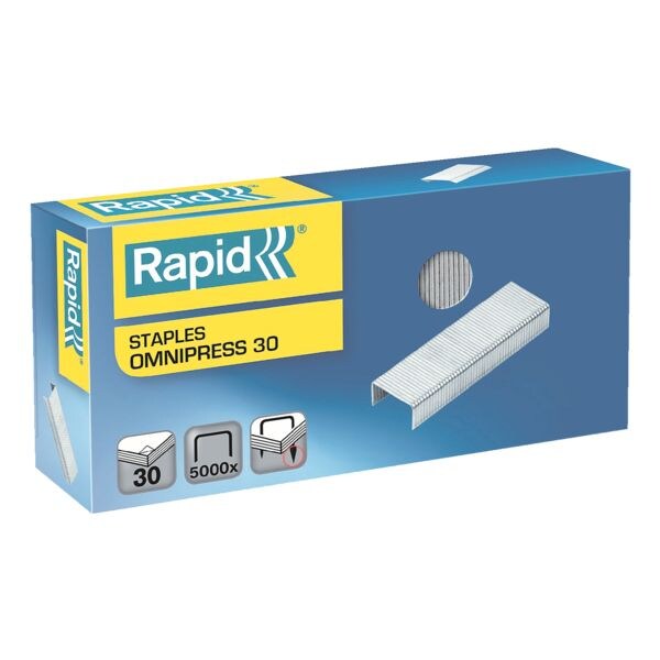 Rapid Nietjes Omnipress 30 5000 stuks