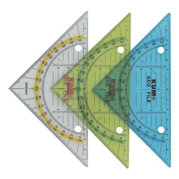 KUM Geodriehoek 14 cm KUM Geodriehoek 14 cm