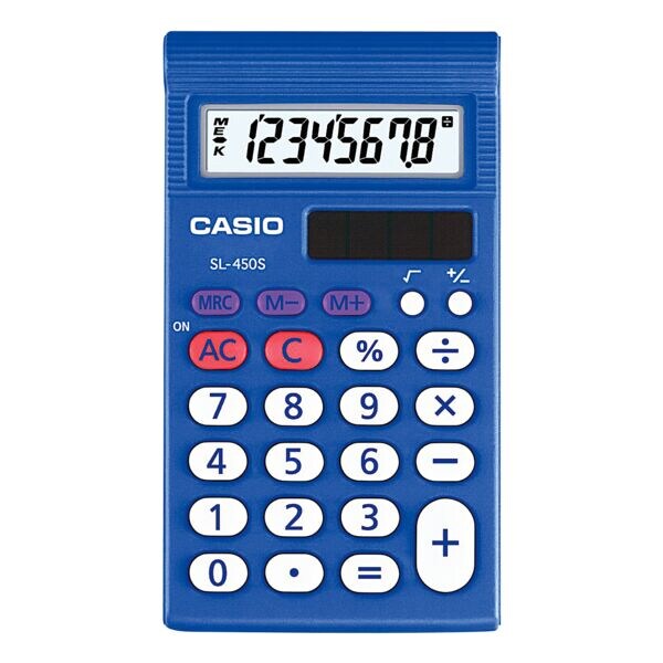 CASIO Zakrekenmachine �SL-450S�