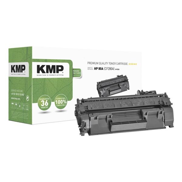 KMP Toner vervangt Hewlett Packards Nr.80A