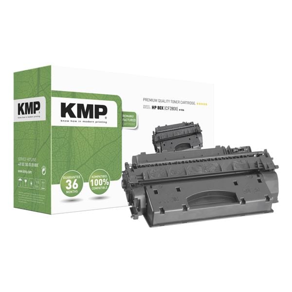 KMP Toner vervangt HP CF280X 80X