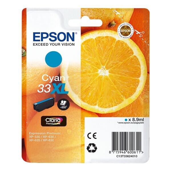 Epson Inktpatroon �T3362XL� Nr. 33XL