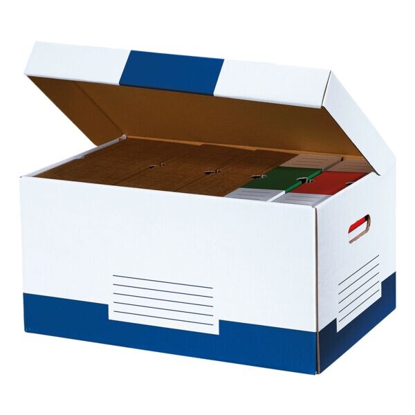 cartonia Archiefcontainers met klapdeksel »Color« - 10 stuks cartonia Archiefcontainers met klapdeksel »Color« - 10 stuks