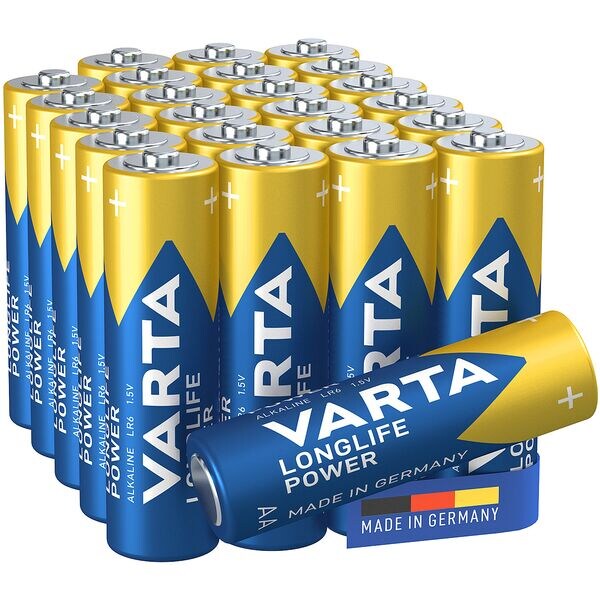 Varta Pak met 24 batterijenLONGLIFE Power Mignon / AA / LR06