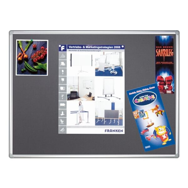 Franken Vilt prikbord »Pro PT830212« 90 x 60 cm Franken Vilt prikbord »Pro PT830212« 90 x 60 cm