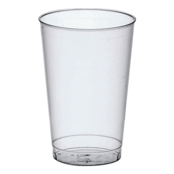 Papstar Pak met 25 herbruikbare drinkbekers PP 0,3L transparant Papstar Pak met 25 herbruikbare drinkbekers PP 0,3L transparant