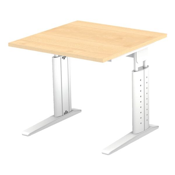 OTTO Office Premium Bureau OTTO Office Line III 80 cm, L-onderstel wit