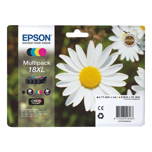 Epson Set inktpatronen XL �T181640� Nr. 18XL