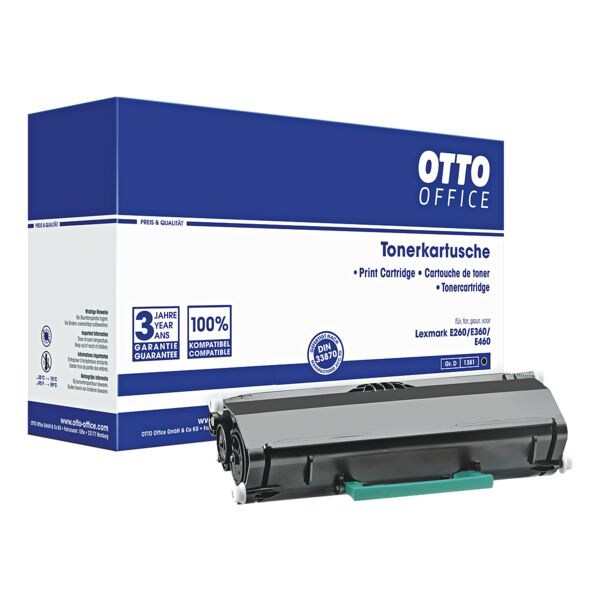 OTTO Office Tonerpatroon vervangt Lexmark E260A11E