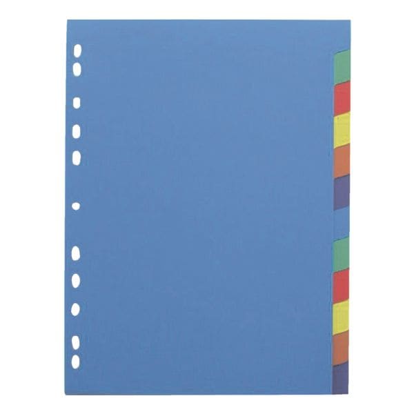 OTTO Office Premium tabbladen, A4, blanco 12-delig, meerkleurig, kunststof