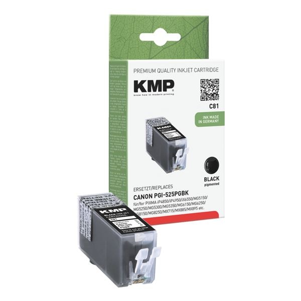 KMP Inktpatroon vervangt Canon PGI-525PGBk