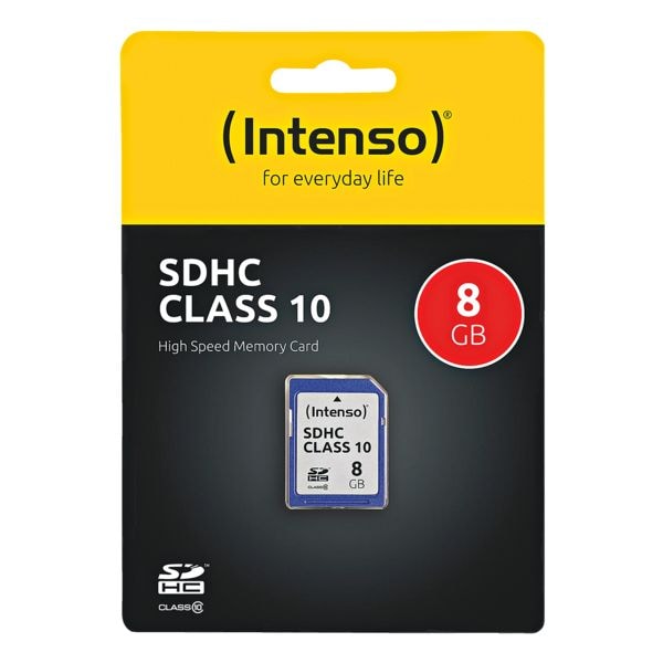Intenso SDHC-geheugenkaart Intenso Class10 8GB