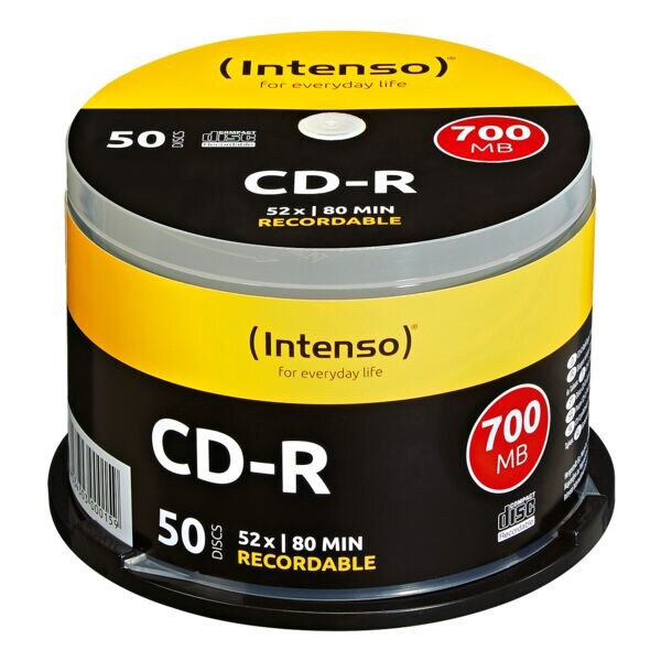Intenso Cd's »CD-R« 50 stuks Intenso Cd's »CD-R« 50 stuks