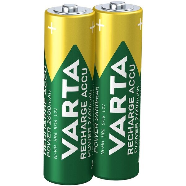 Varta Oplaadbare batterijen »RECHARGE Accu Power« Mignon / AA / HR6 Varta Oplaadbare batterijen »RECHARGE Accu Power« Mignon / AA / HR6