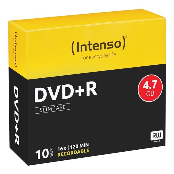 Intenso DVD's DVD+R 10 stuks