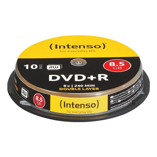 Intenso Doublelayer-DVD's »DVD+R DL« Intenso Doublelayer-DVD's »DVD+R DL«