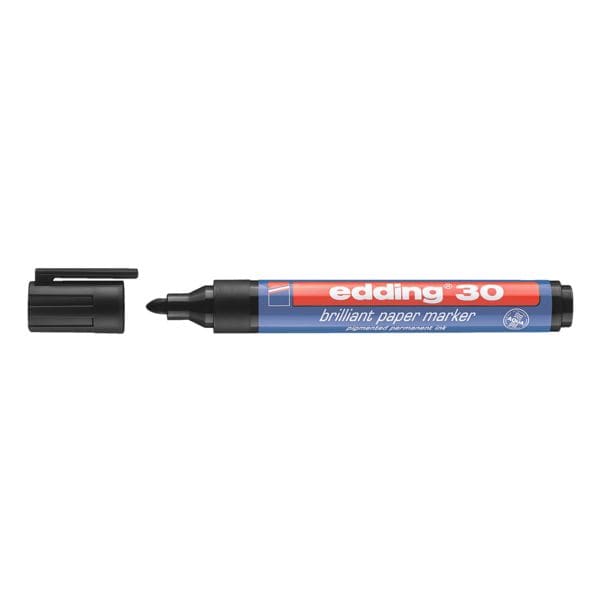 edding Permanent-Marker 30 - ronde punt, Lijndikte 1,5  - 3,0 mm (XB)