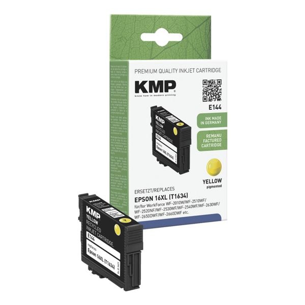 KMP Inktpatroon vervangt Epson T1634XL geel