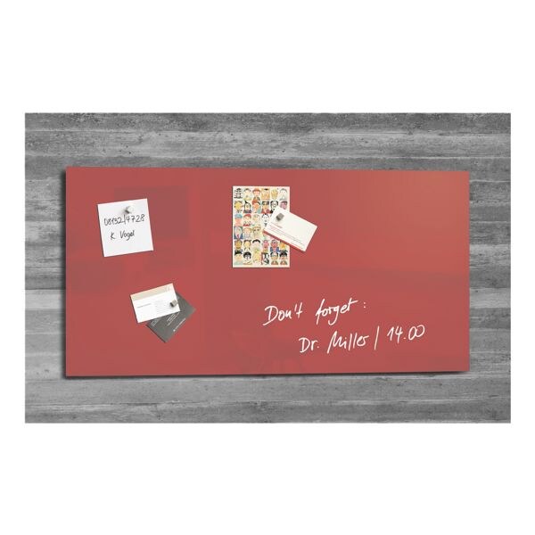 Sigel Glas-magneetbord Artverum, 91 x 46 cm