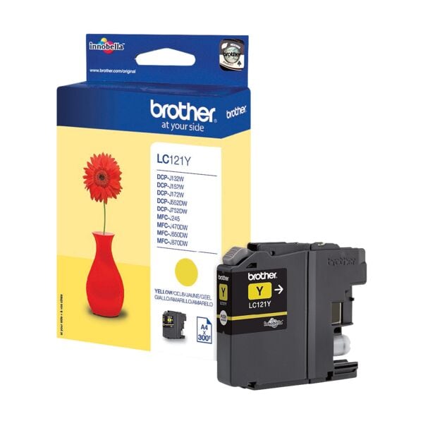 Brother Inktpatroon LC-121Y