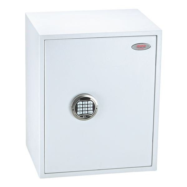 Phoenix Kluis Fortress SS1183E 42 L wit/grijs levering franco gelijkvloers