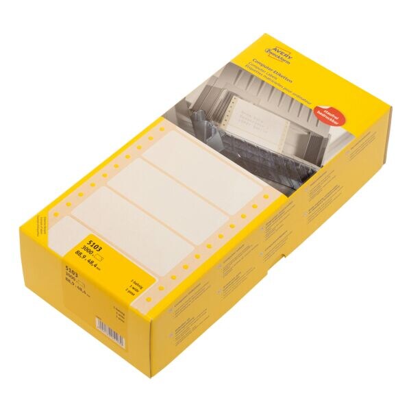 Avery Zweckform Pak van 3000 computeretiketten �5103�