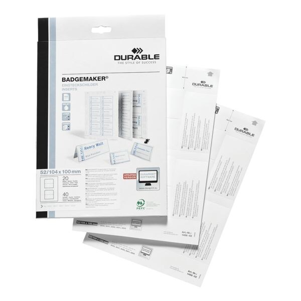 Durable Insteekkaartjes 145802