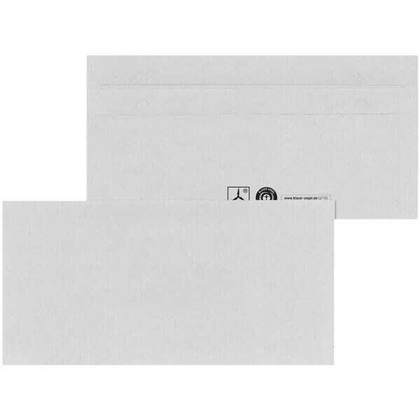 Enveloppen Mailmedia, DL 75 g/m zonder venster, zelfklevend - 1000 stuk(s)