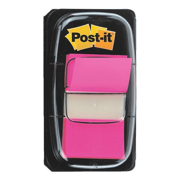Post-it Index herkleefbare markeerstroken Index 43,2 x 25,4 mm, kunststof