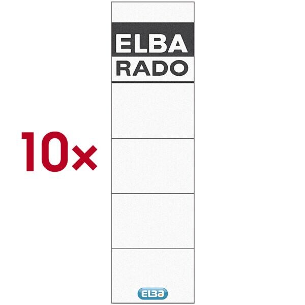 Elba Rugetiketten �rado-plast� 100420960 om in te steken