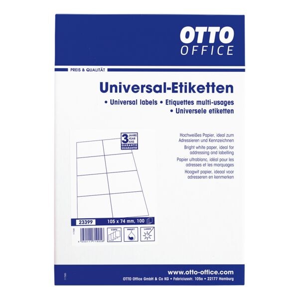 OTTO Office Pak van 800 universele etiketten OTTO Office Pak van 800 universele etiketten