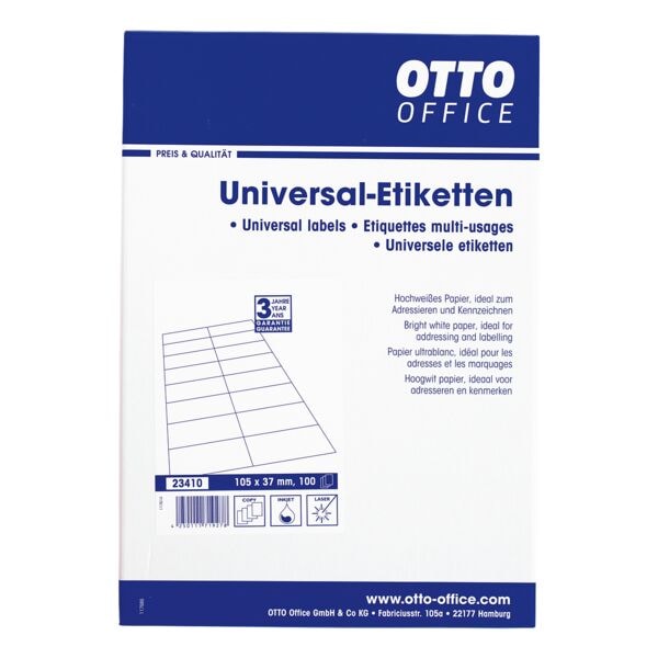 OTTO Office Pak van 1600 zelfklevende etiketten