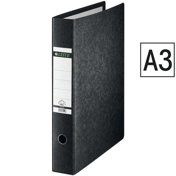 Ordner A3 staand LEITZ 1072 breed, wolkengemarmerd