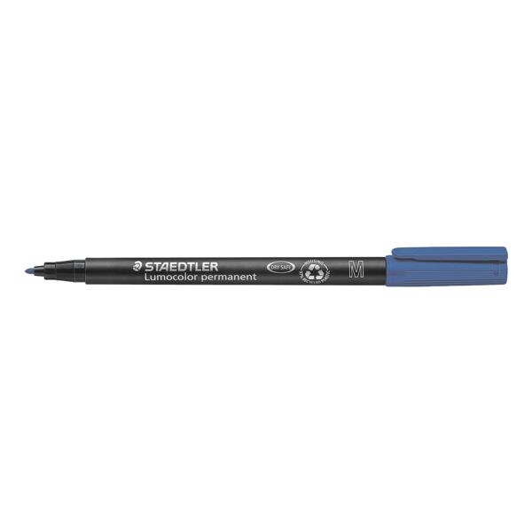STAEDTLER Universele pen permanent-marker Lumocolor permanent - ronde punt, Lijndikte 1,0 mm (M)