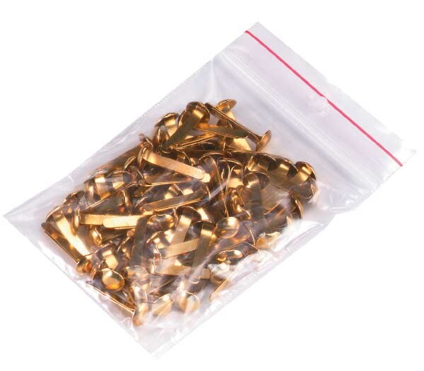 Wbv 1000 plastic gripzakjes met druksluiting 70x100 mm 50 mic
