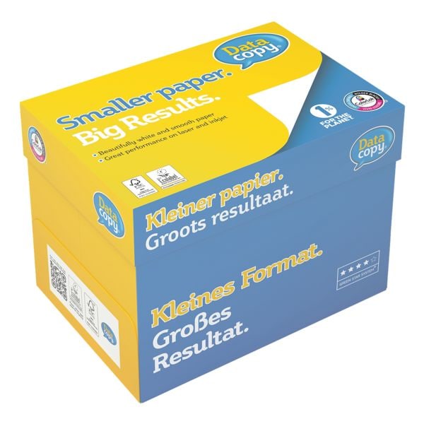 Maxi-box multifunctioneel printpapier A4 Data-Copy Everyday Printing - 2500 bladen (totaal), 80g/m² Maxi-box multifunctioneel printpapier A4 Data-Copy Everyday Printing - 2500 bladen (totaal), 80g/m²