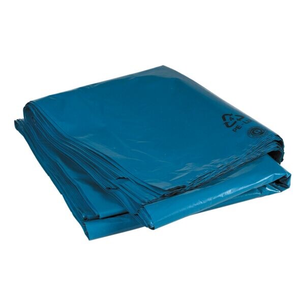 Wbv Afvalzakken 120 L grijs 15 stuk(s)