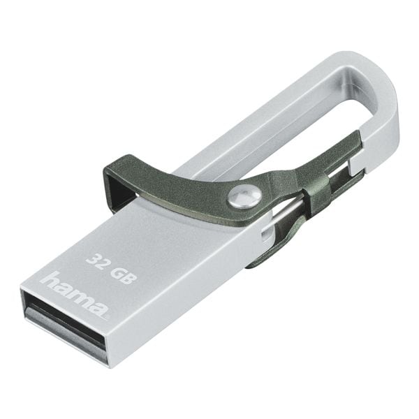 USB-stick 32 GB Hama FlashPen Hook-Style USB 2.0