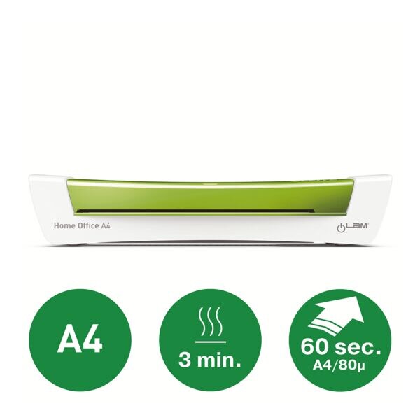 LEITZ A4 Lamineerapparaat iLam Home Office - groen (73680064)