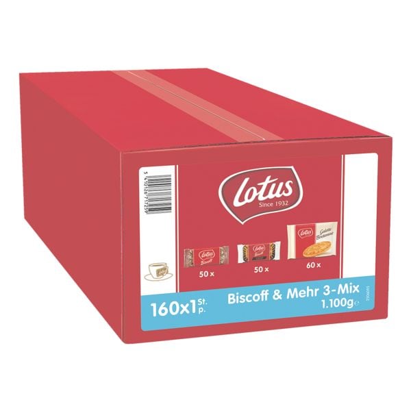 Lotus Koekjes Biscoff & Mehr 3-Mix