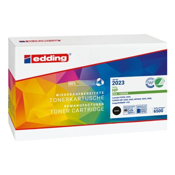 edding Toner vervangt HP CE505X
