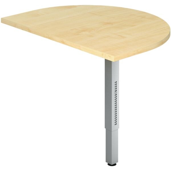 HAMMERBACHER Verlengblad �R-Line� halve cirkel incl. steunpoot