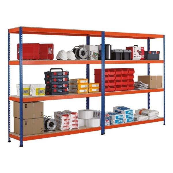 SCHULTE Lagertechnik Rek met overspanning �Z1 198,1 cm hoog�  214,6/92,6 cm