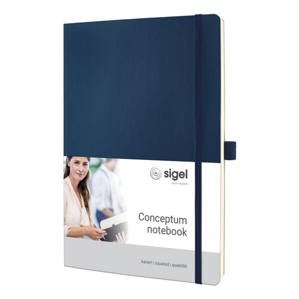 SIGEL notitieboek Conceptum Softcover A4 geruit
