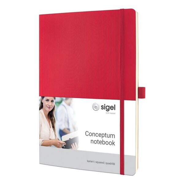 SIGEL notitieboek Conceptum Softcover A5 geruit