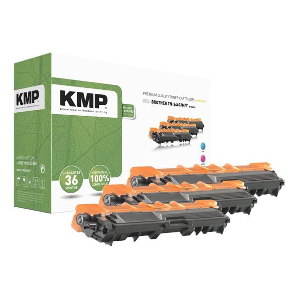 KMP Pak met 3 toners vervangt �TN-246C/M/Y�