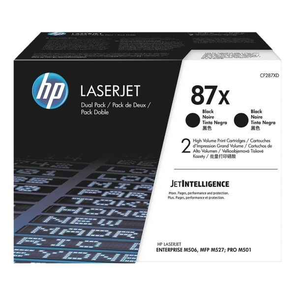 HP Pak met 2 printcassettes HP CF287XD